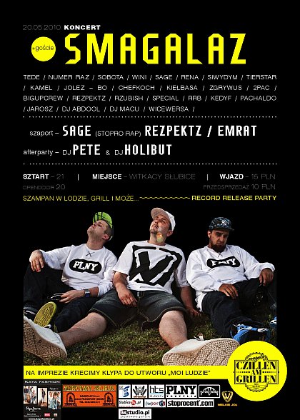 Koncert Smagalaz plakat