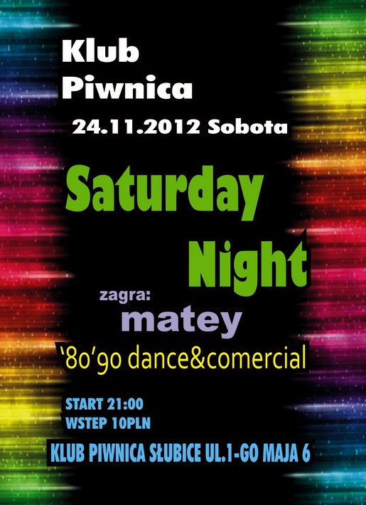 23.11 saturday night