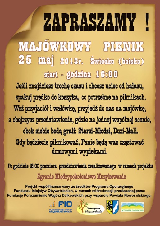 majowka swiecko