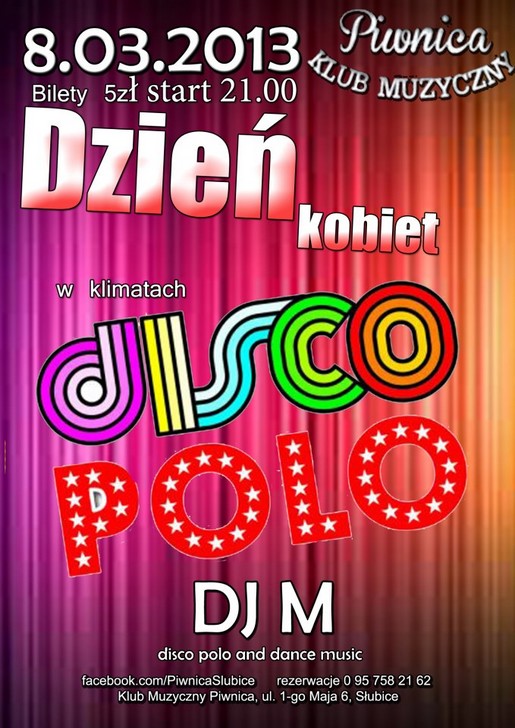 dzien kobiet disco polo