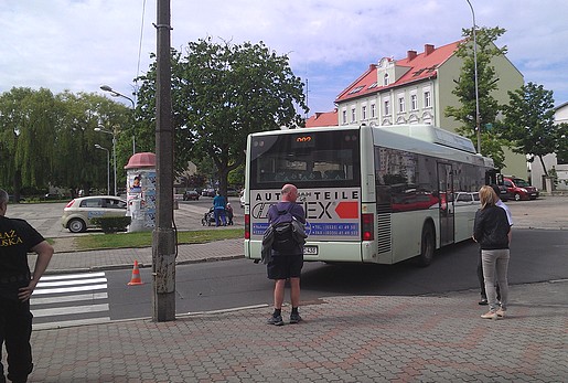 kolizja autobus