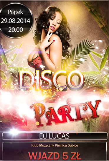 29 08 disco party