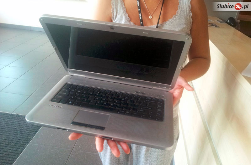 kradziony laptop