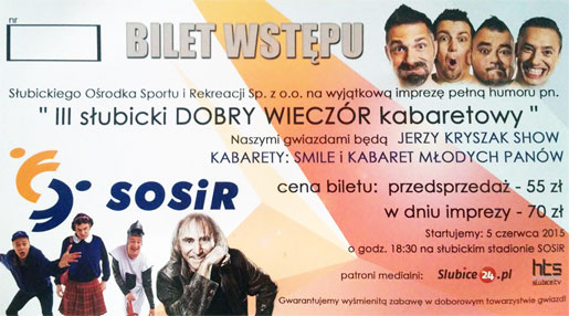 kabaret slubice