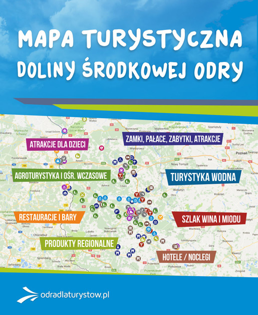 mapa odra