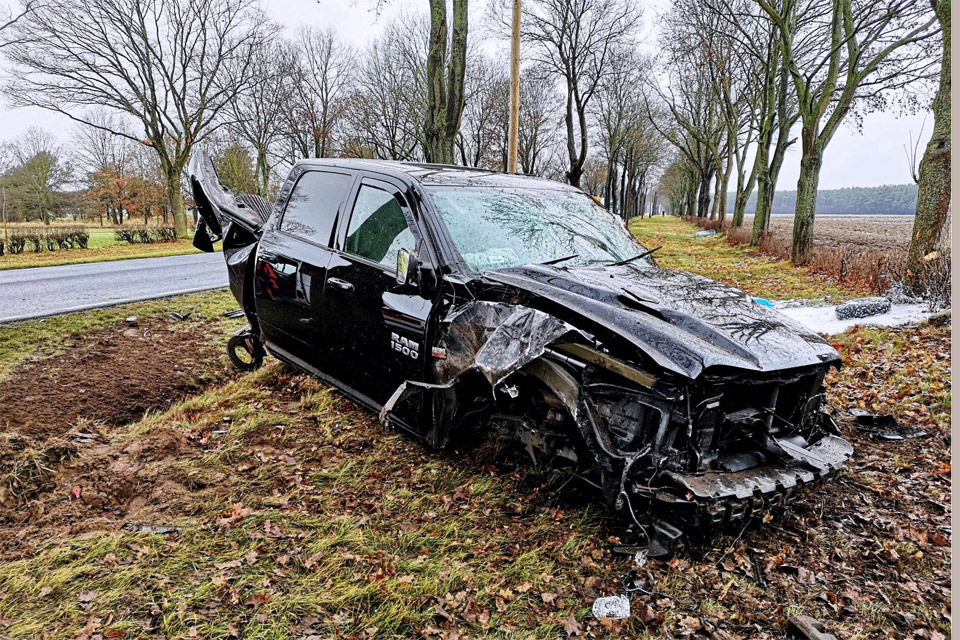 Wypadek pod Cybinką