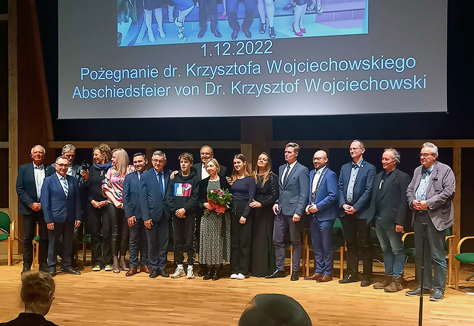 Pożegnanie dr Krzysztofa Wojciechowskiego