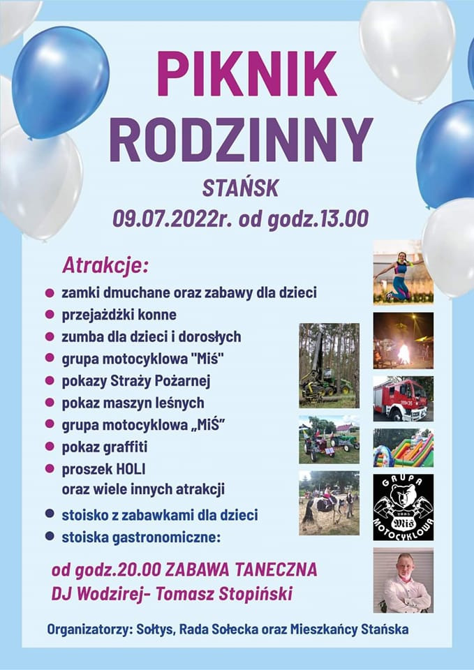 Piknik rodzinny w Stańsku