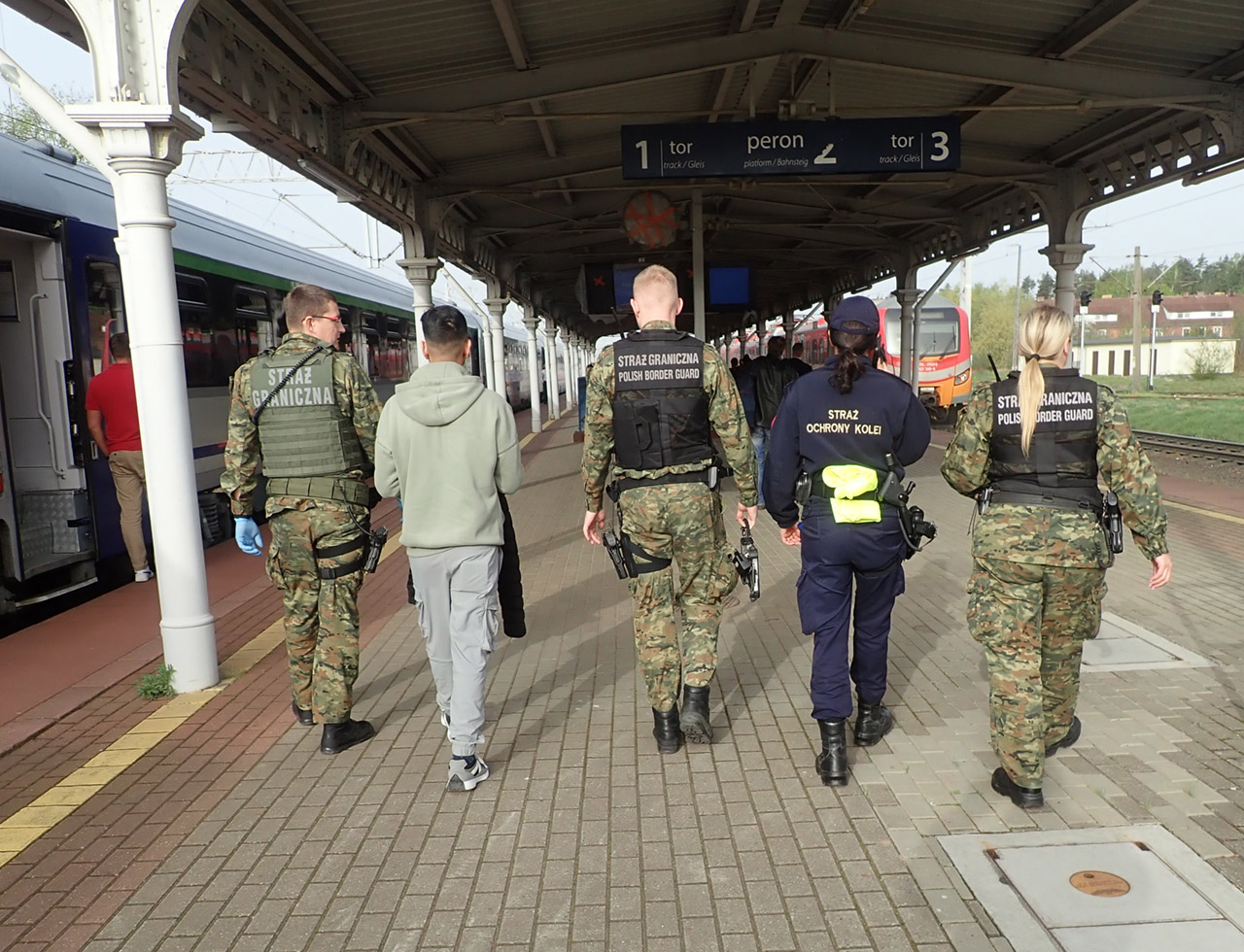 Obywatel Indii został zatrzymany przez wspólny patrol SOK i SG