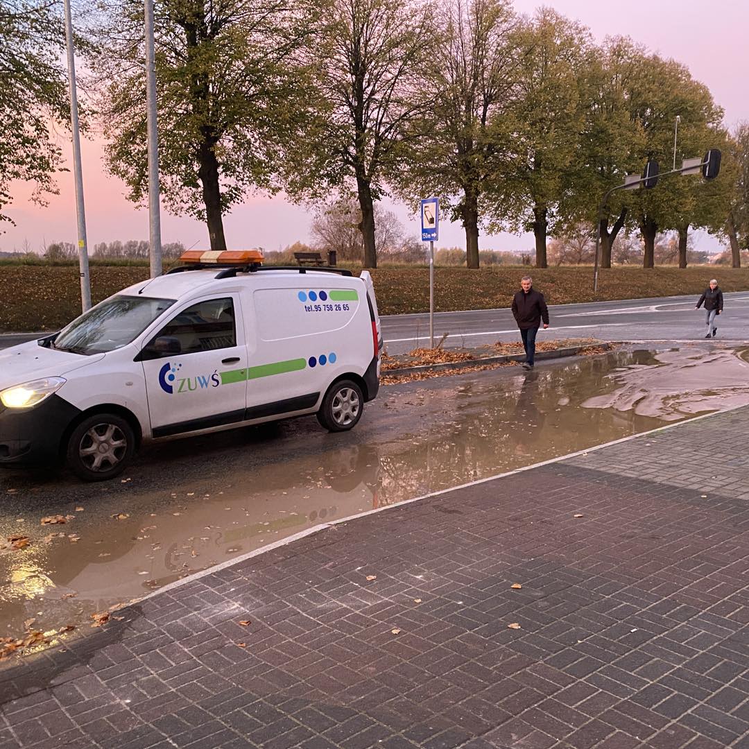 Będzie dezynfekcja sieci wodociągowej po awarii na ul. 1 Maja