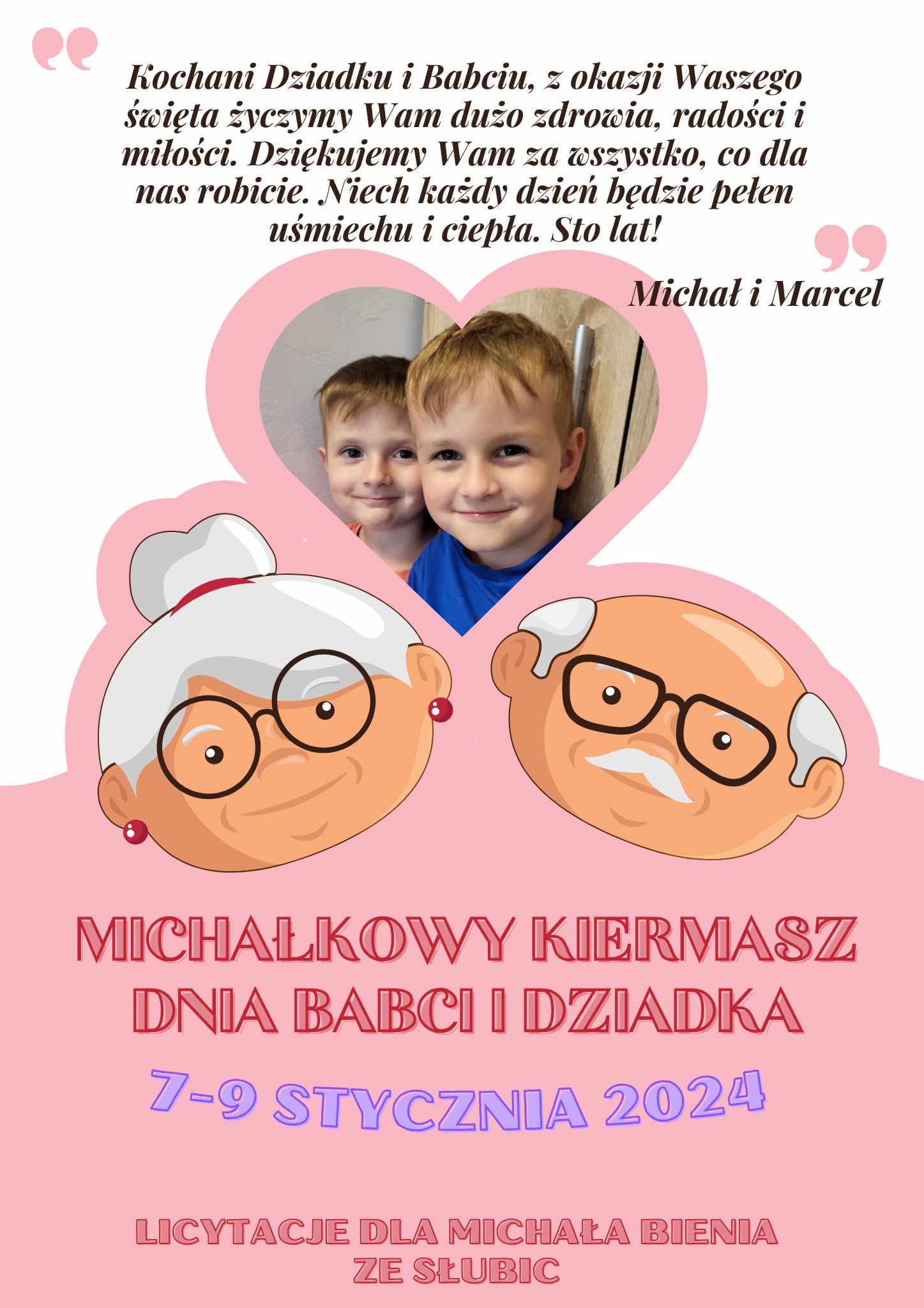 Michałkowy kiermasz z okazji Dnia Babci i Dziadka