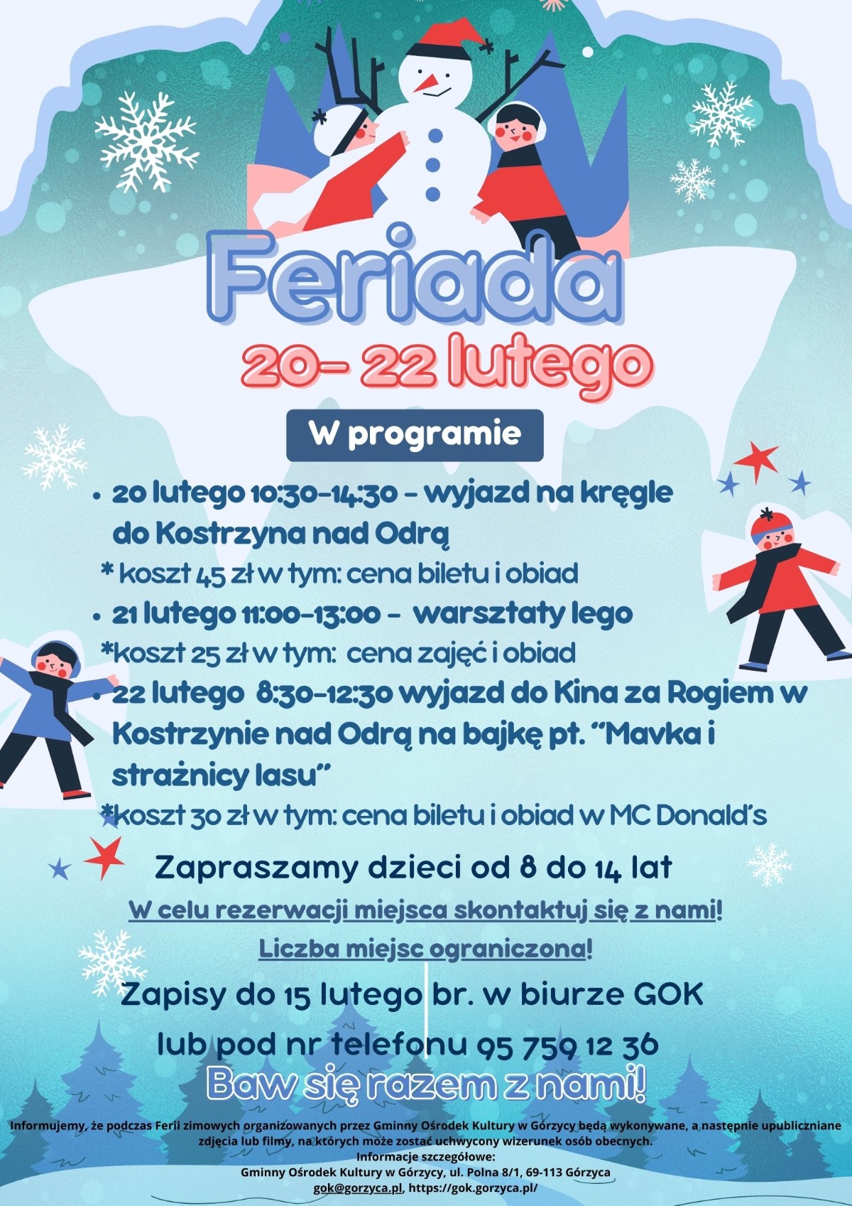 Feriada w gminie Górzyca