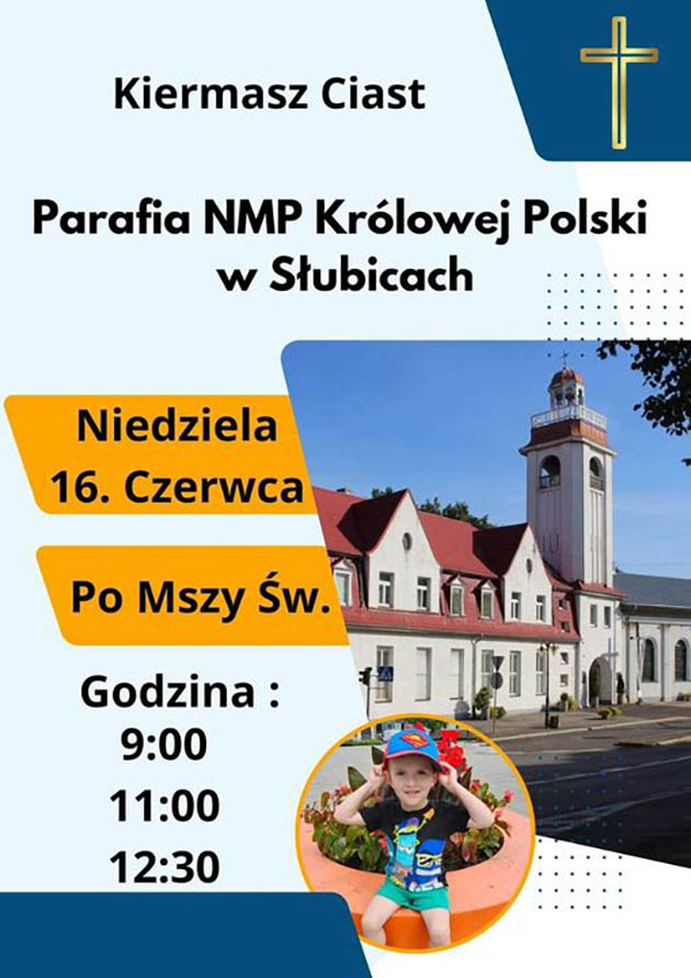 Kiermasz ciast dla Micha w Kościele NMP Królowej Polski