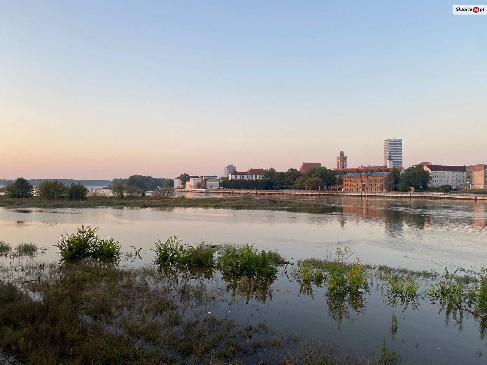 Odra w Słubicach