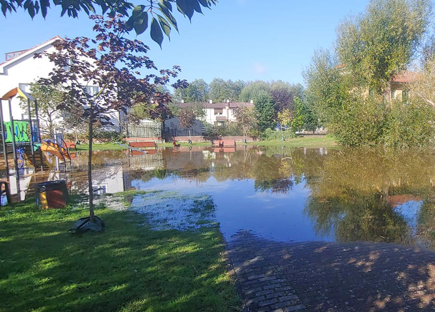 Plac zabaw został tymczasowo zamknięty