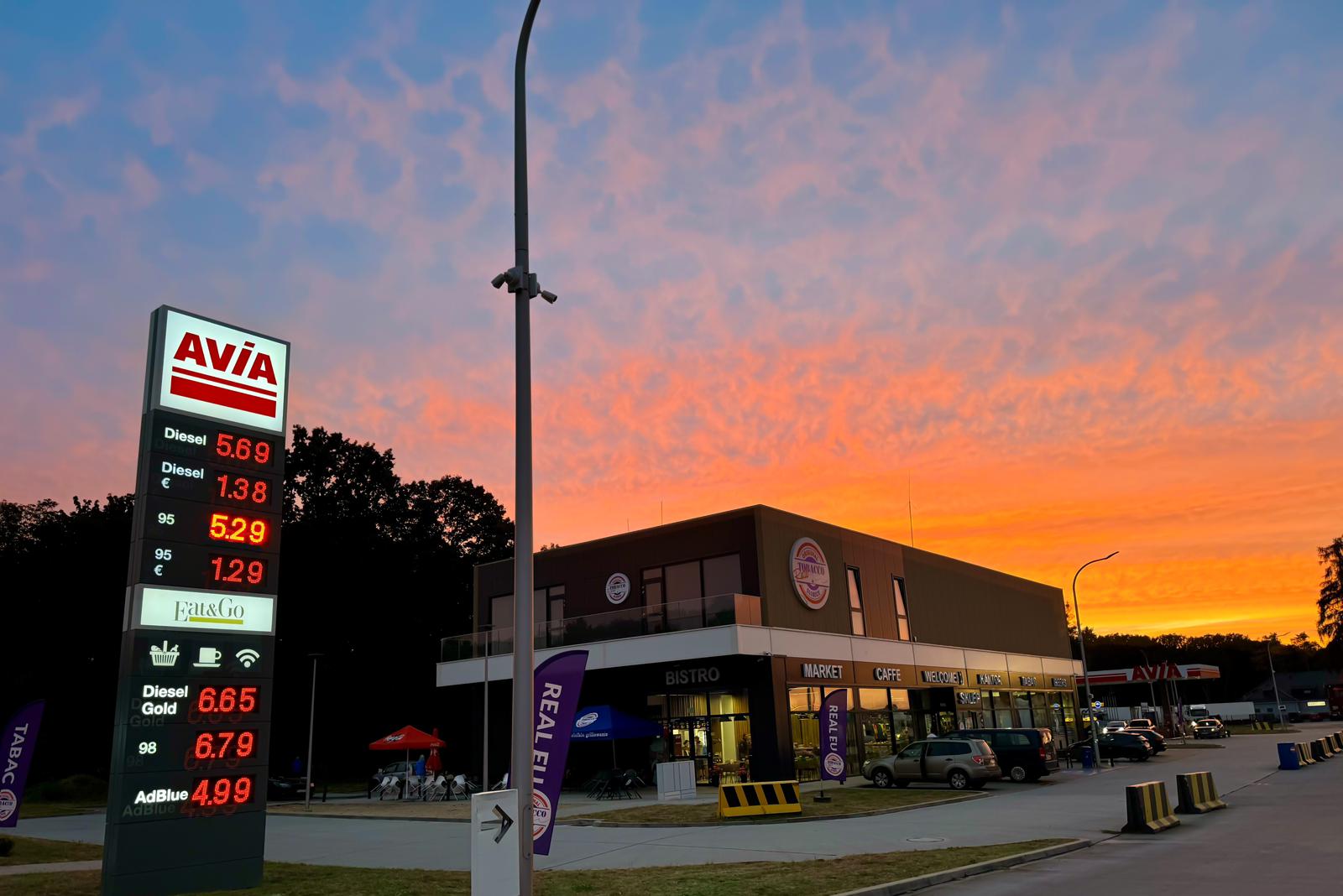 Tanie tankowanie na stacji AVIA PORT Słubice