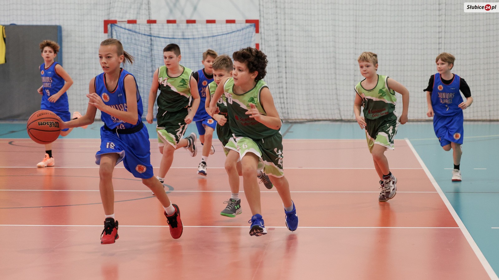 Koszykarski sparing między Basket Juniors Słubice a WSG Fürstenwalde